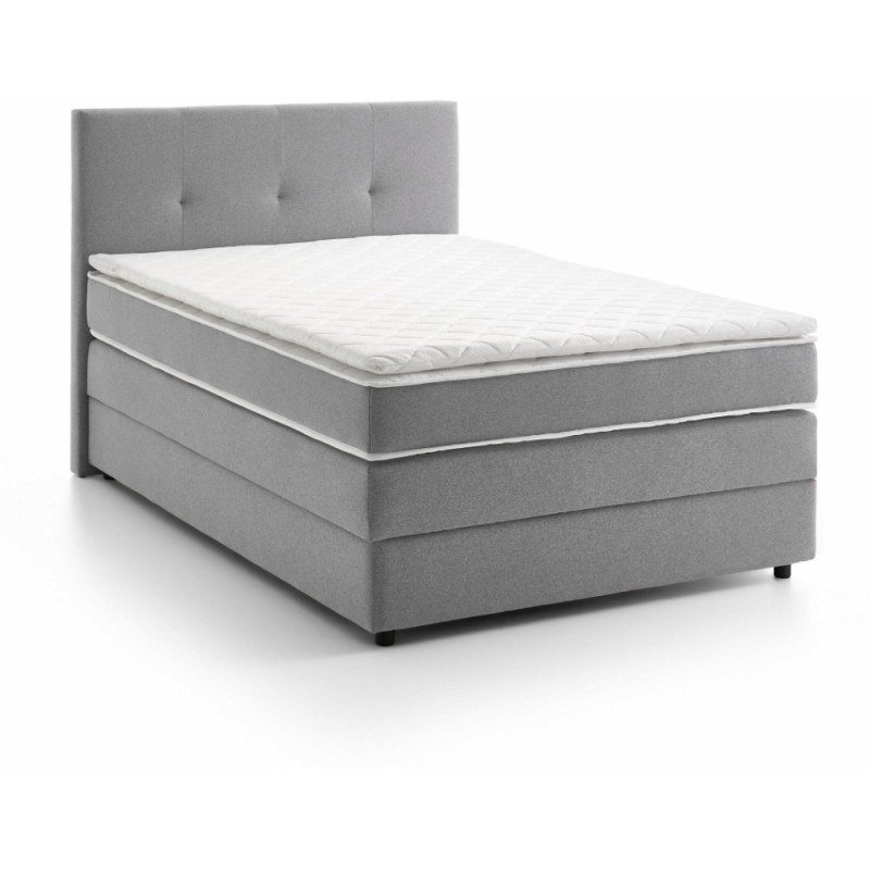 Modern box spring bed (#1260)