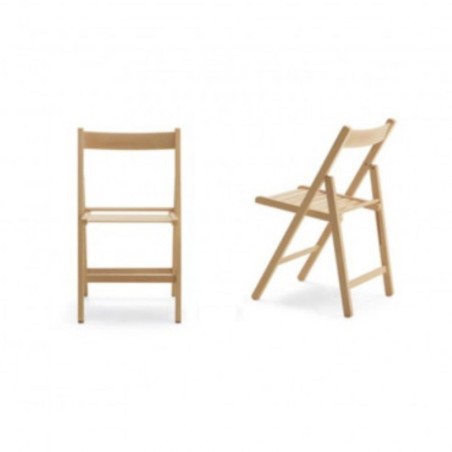 Folding chair from solid wood (#1590)
