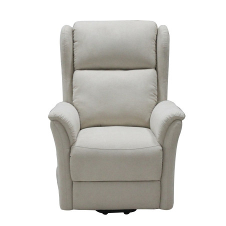 Fabric-upholstered relax chair with lean-forward feature (#2091)