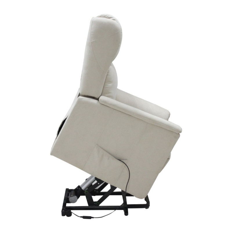 Fabric-upholstered relax chair with lean-forward feature (#2091)