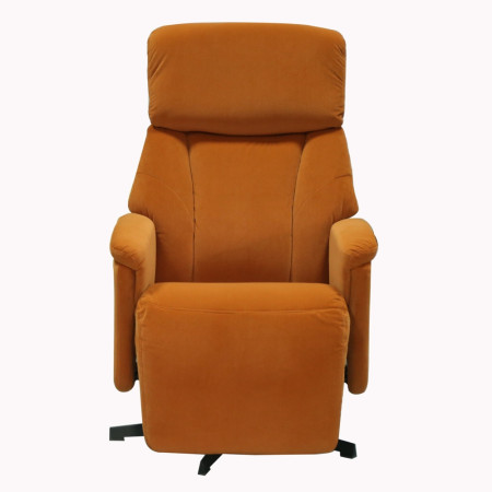 Elegant armchair made of velvet with a relax function (#2109)