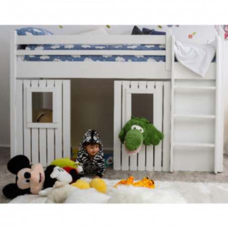 Versatile toddler bunk bed with play area (#2256)