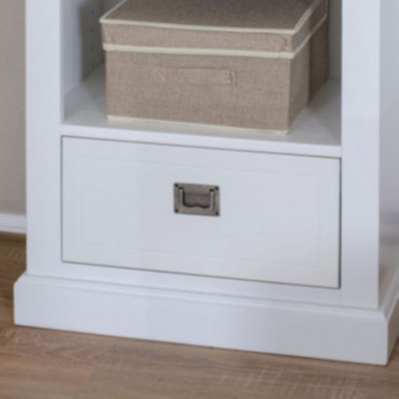 Cube cabinet with soft-close drawer and four shelves (#2272)