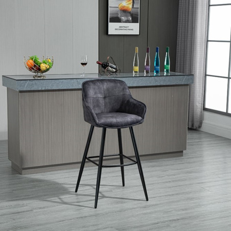 Bar stool with armrests (#2396)