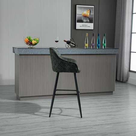 Bar stool with armrests (#2396)