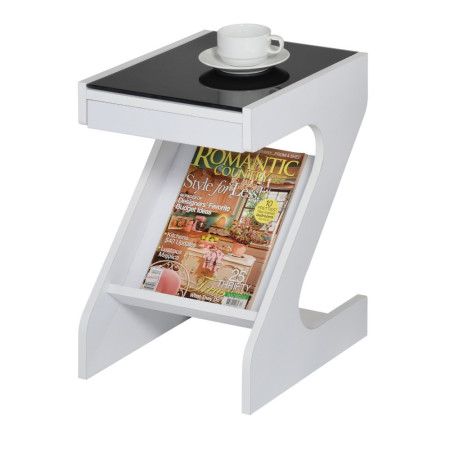 Practical coffee table with interesting form (#2568)