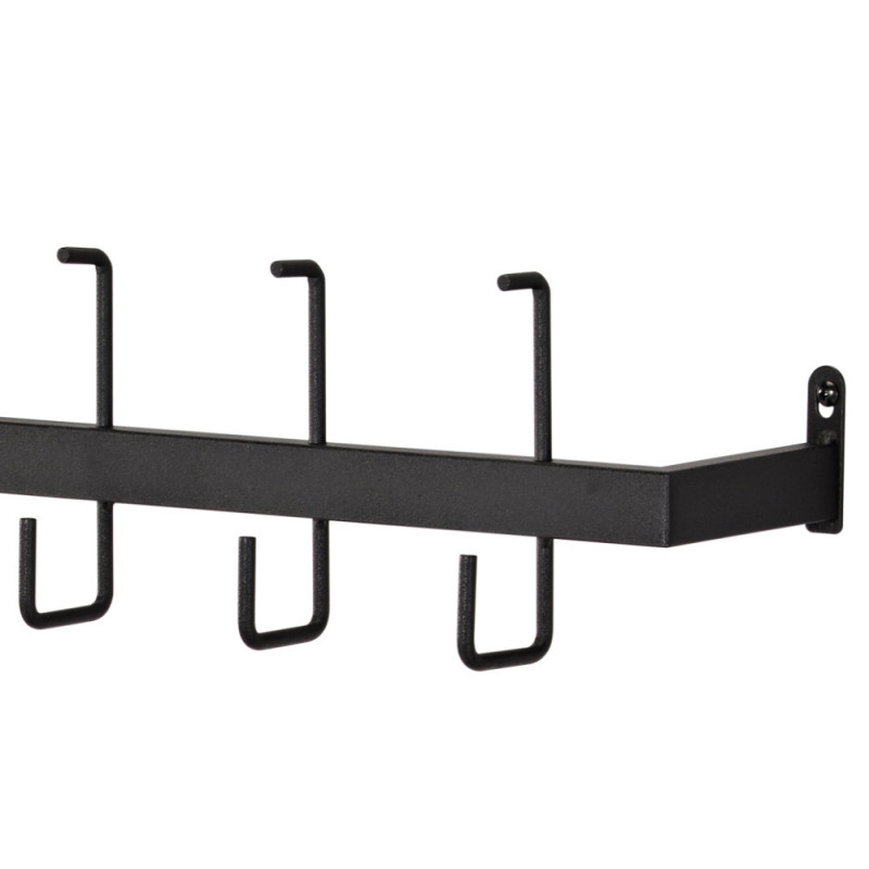 Wall hanger made of two bars and out of steel (#2578)