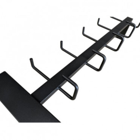 Wall hanger made of two bars and out of steel (#2578)