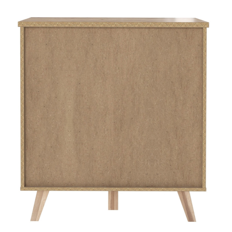 Modern sideboard in sonoma oak and white color (#2587)
