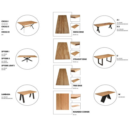 Table top made of solid (#2597)