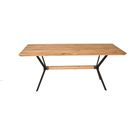 Rustic table top with a Swiss edge (#2598)