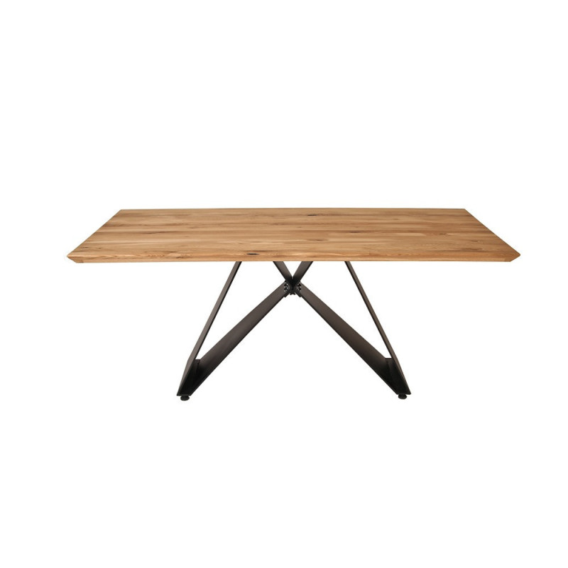 Rustic table top with a Swiss edge (#2598)