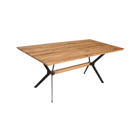 Rustic table top with a Swiss edge (#2598)