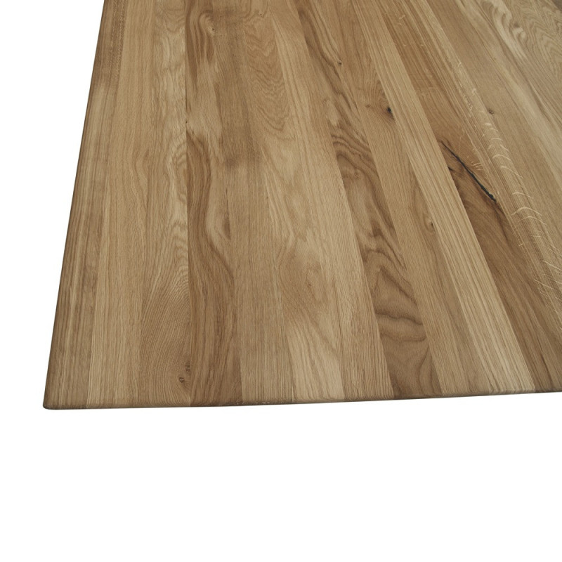 Rustic table top with a Swiss edge (#2598)