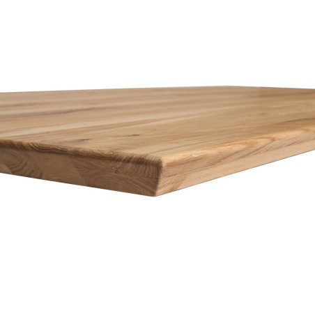 Rustic table top with a Swiss edge (#2598)