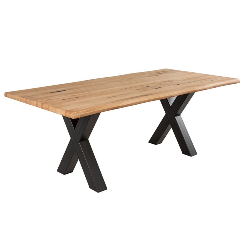 X-shaped metallic table legs (#2601)