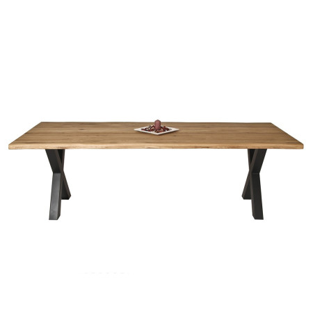 X-shaped metallic table legs (#2601)