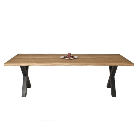 X-shaped metallic table legs (#2601)