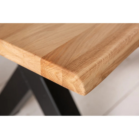 X-shaped metallic table legs (#2601)