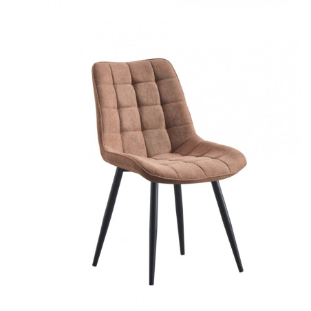 Elegant dining chair with quilted upholstery (#3129)