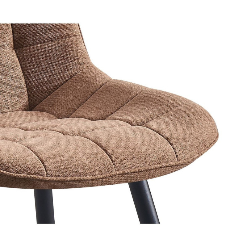 Elegant dining chair with quilted upholstery (#3129)