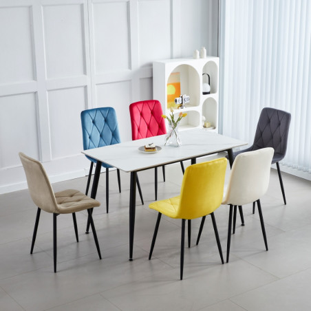 Ceramic dining table available in multiple sizes (#3174)