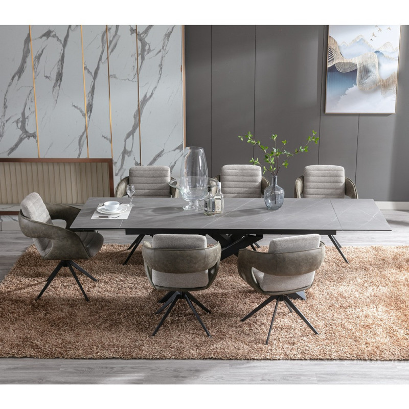 Dining chair with a futuristic design (#3188)