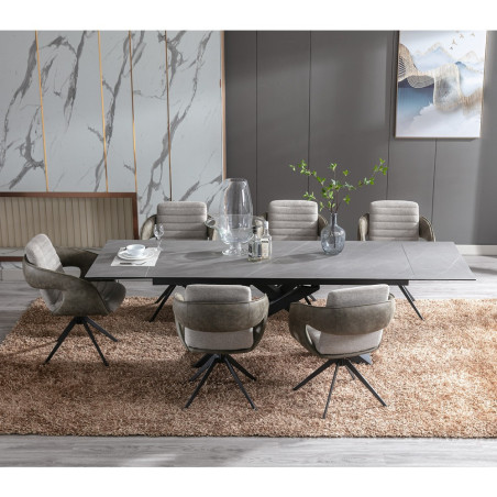 Dining chair with a futuristic design (#3188)