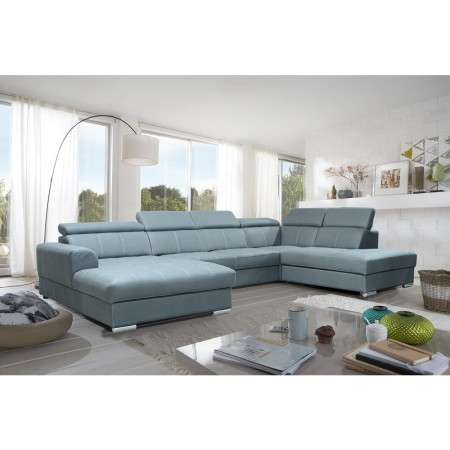 U-shaped sitting set featuring a pull-out bed (#3279)