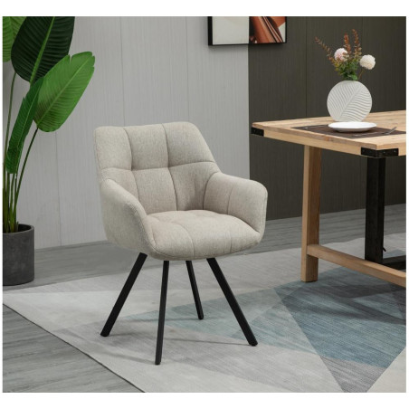 Comfortable dining chair with armrests (#3300)