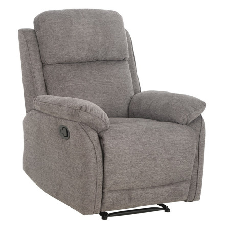 Linen-upholstered sitting set with manual relax mechanism (#3336)