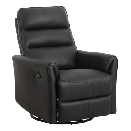 Luxurious relax chair upholstered in cow leather (#3340)