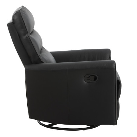 Luxurious relax chair upholstered in cow leather (#3340)