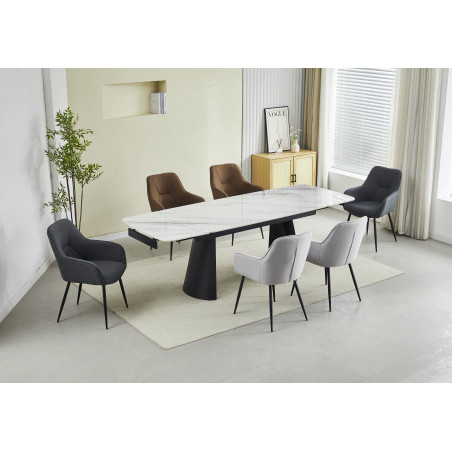 Upholstered dining chair (#3361)