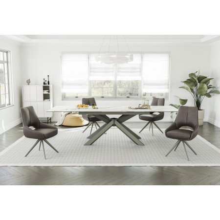 Rotatable dining chair with pocket suspension (#3396)