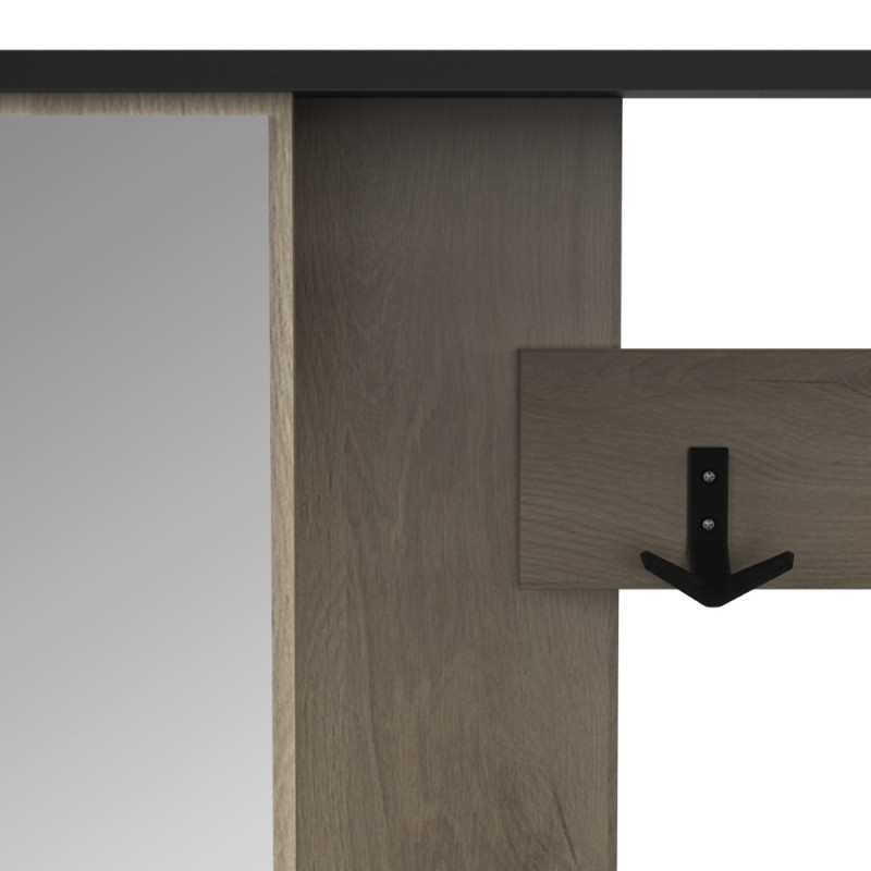 Hallway stand with built-in mirror (#3403)