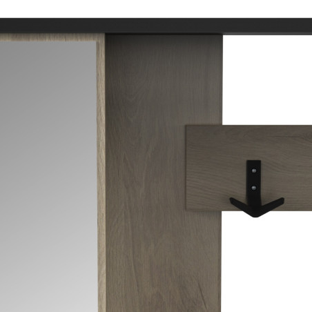 Hallway stand with built-in mirror (#3403)
