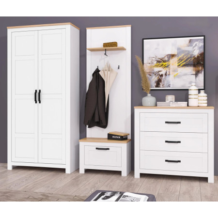 Modern sideboard with three identical drawers (#3490)