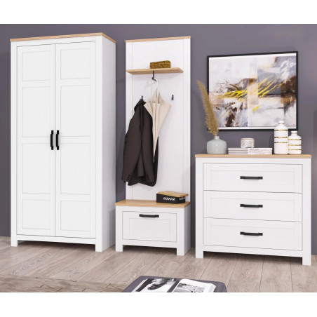 Modern sideboard with three identical drawers (#3490)