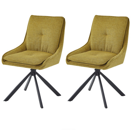 Modern dining chair with 180° rotatable function (#3542)