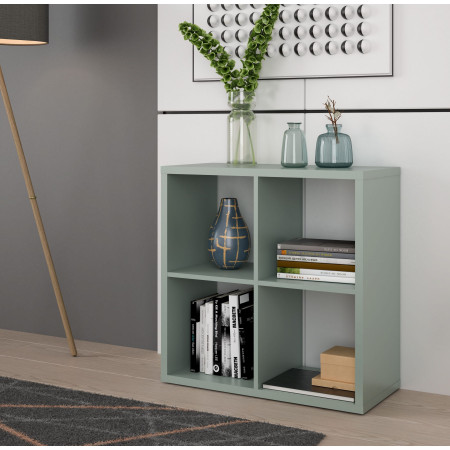 Practical cube cabinet with four open spaces (#3565)