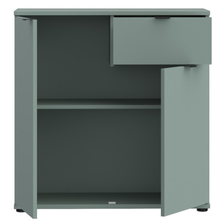 Practical sideboard with an internal shelf and one drawer (#3572)