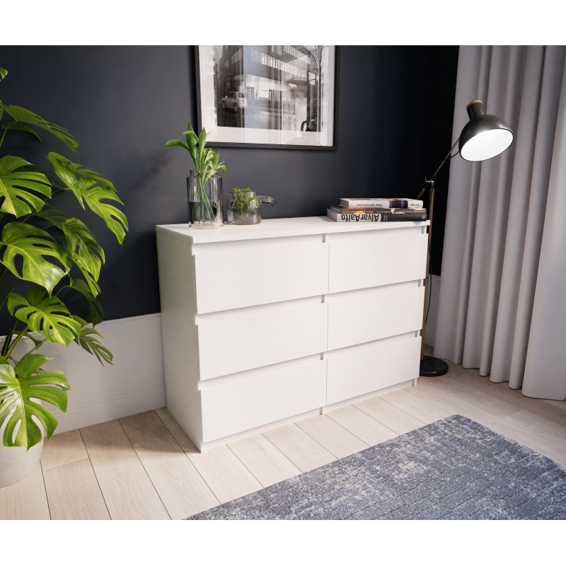 Large sideboard with six drawers (#3569)