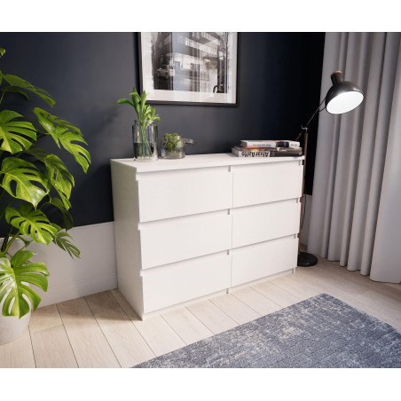 Large sideboard with six drawers (#3569)