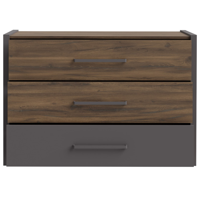 A wide sideboard with three drawers (#3578)