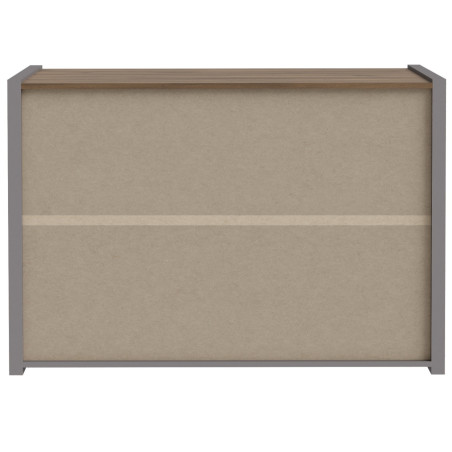 A wide sideboard with three drawers (#3578)