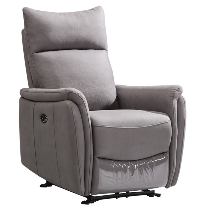 Modern relax chair in grey color (#3598)