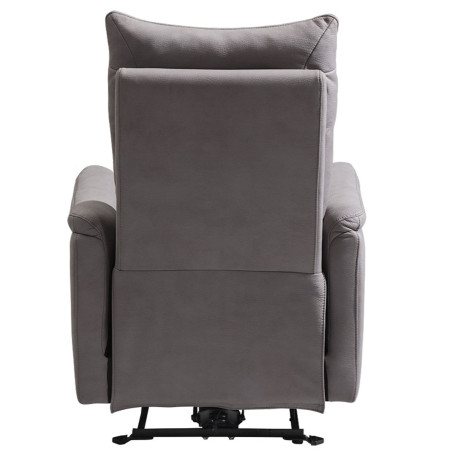 Modern relax chair in grey color (#3598)