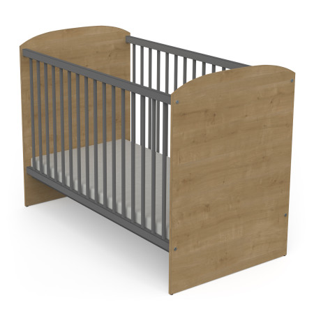 Bed with railing for small children (#3603)