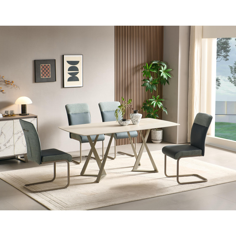 Ceramic dining table (#3657)